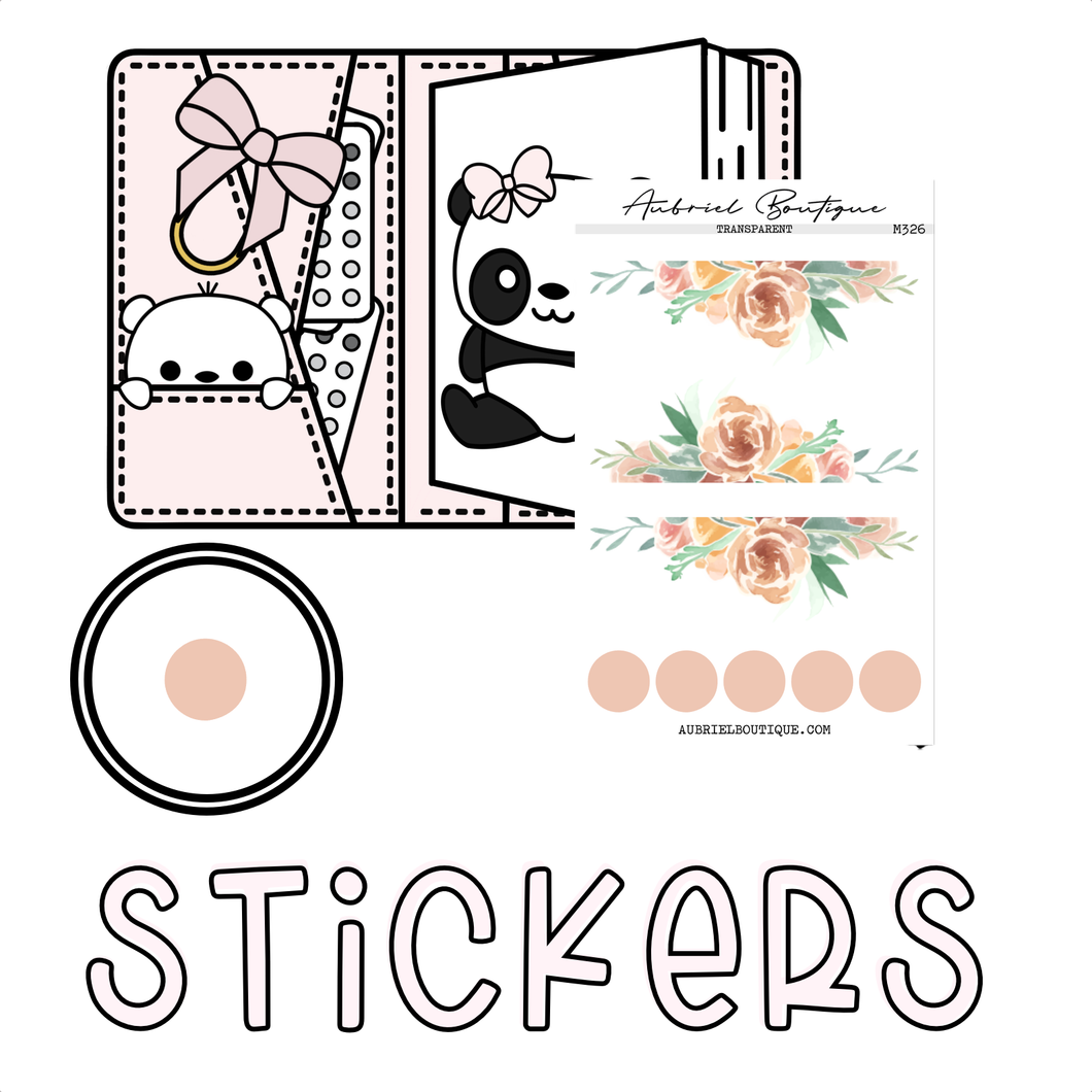 JOURNAL STRIPES — minimal stickers — M326