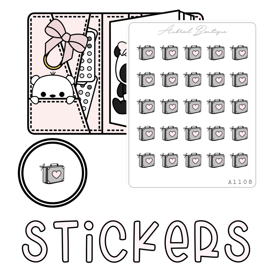 TRAVEL — stickers — A1108