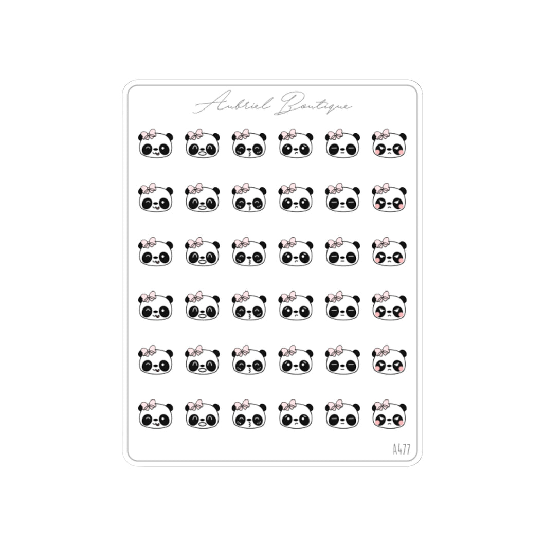 EMOTI PANDA 03 — stickers — A477