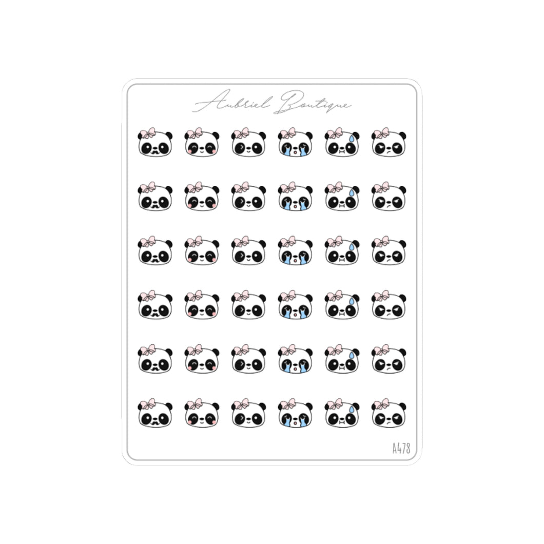 EMOTI PANDA 04 — stickers — A478