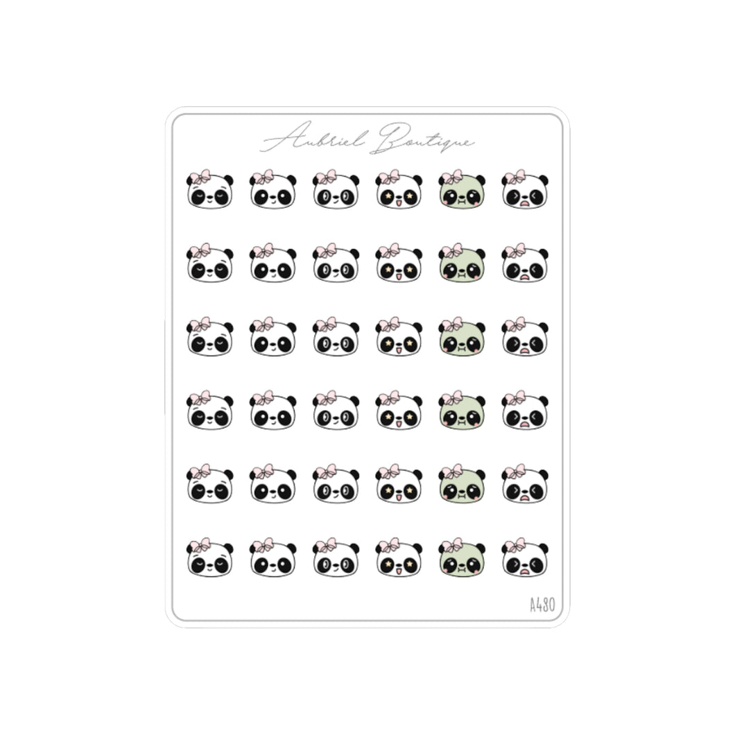 EMOTI PANDA 06 — stickers — A480