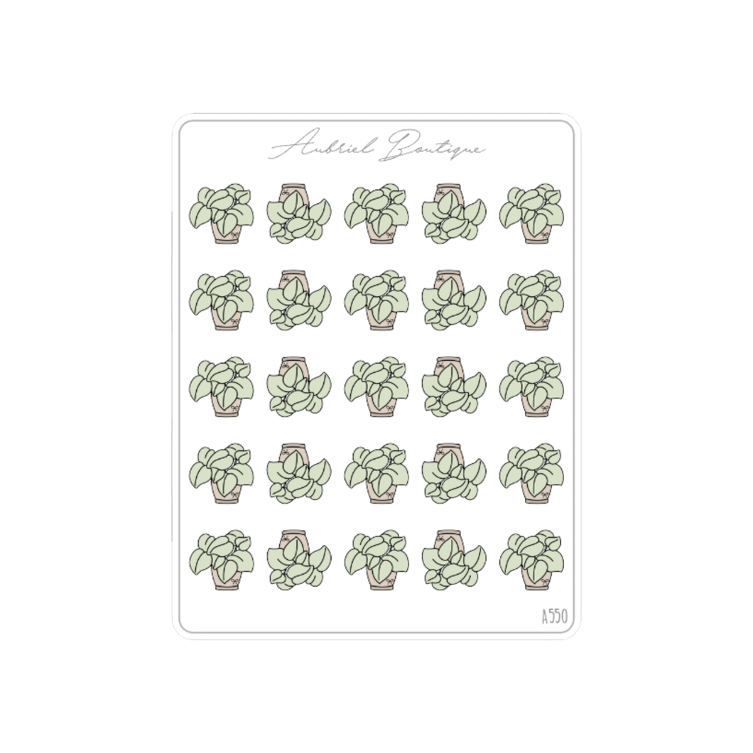 PLANT — stickers — A550