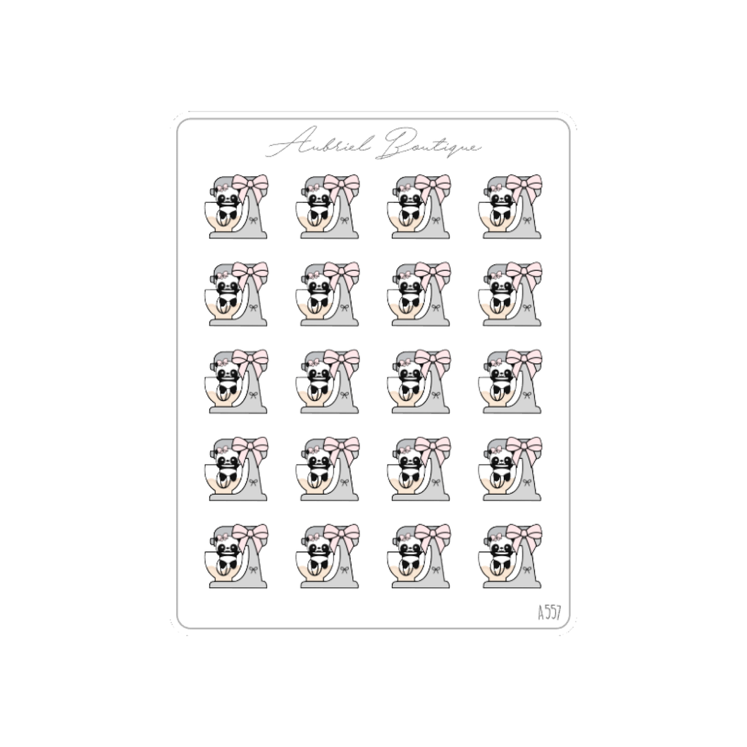 PANDINA LOVES BAKING — stickers — A557