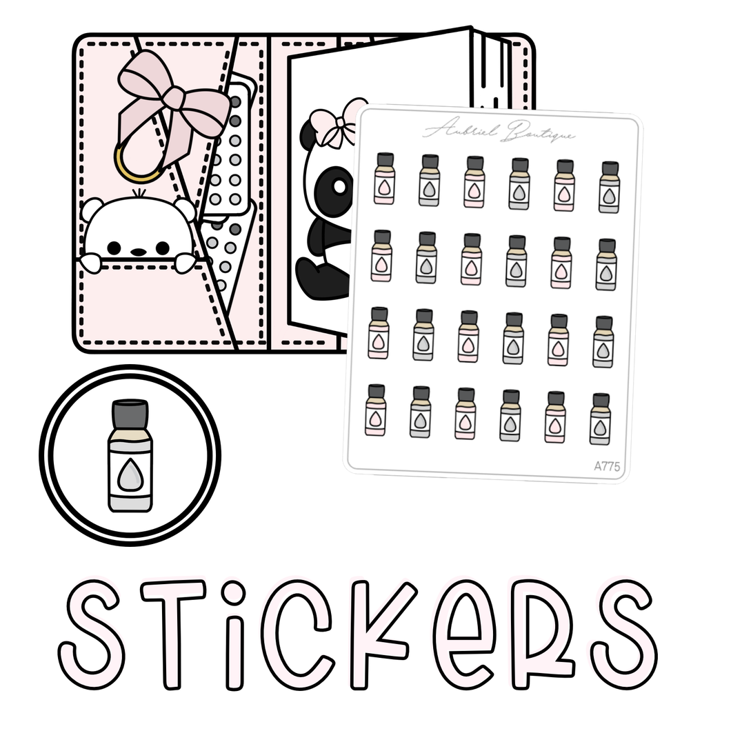 OIL — stickers — A775