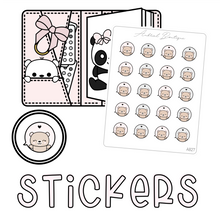 Load image into Gallery viewer, BANNER BEAR BROWN — stickers — A827

