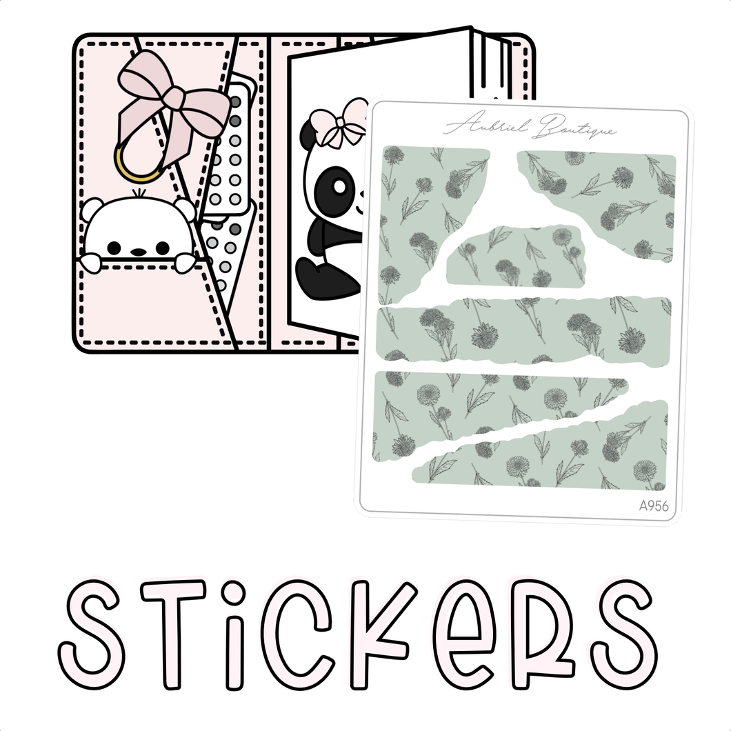 JOURNAL STRIPS — stickers — A956