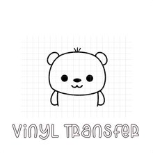 Carica l&#39;immagine nel visualizzatore di Gallery, BABY BEAR — transfer vinyl
