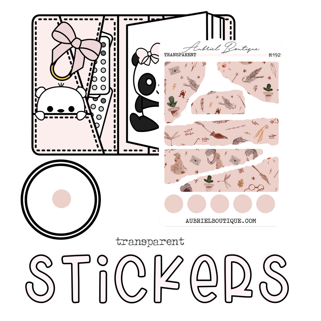 JOURNAL STRIPS — minimal stickers — M192