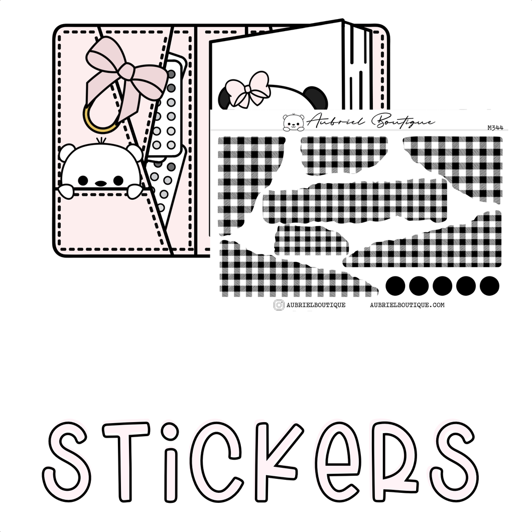 JOURNAL STRIPS — minimal stickers — M344