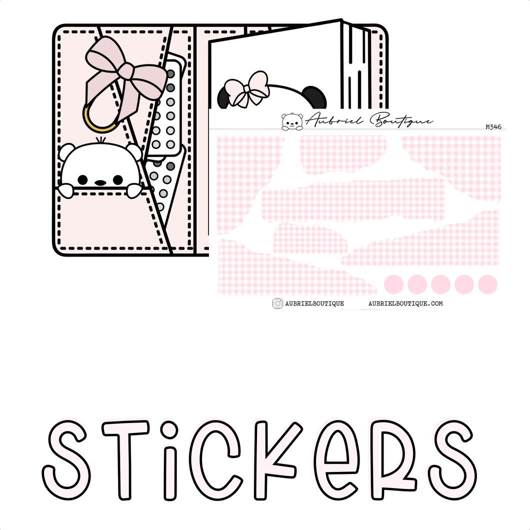 JOURNAL STRIPS — minimal stickers — M346