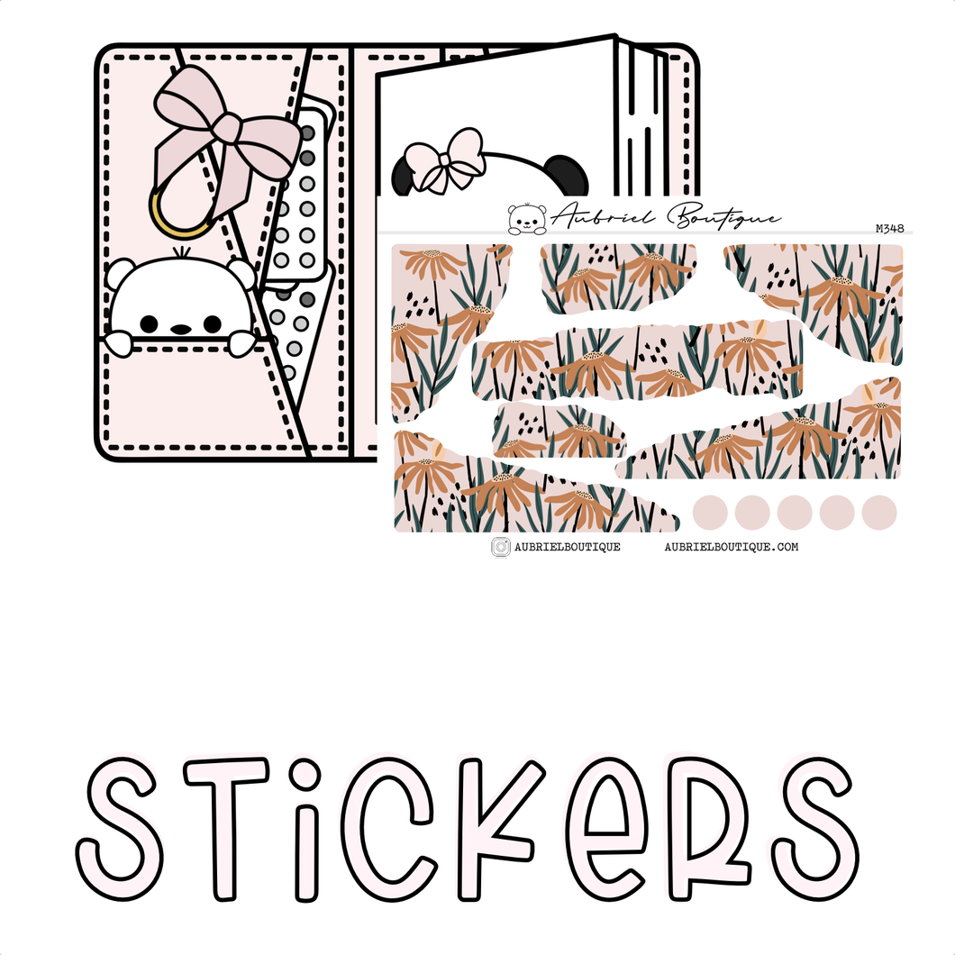 JOURNAL STRIPS — minimal stickers — M348