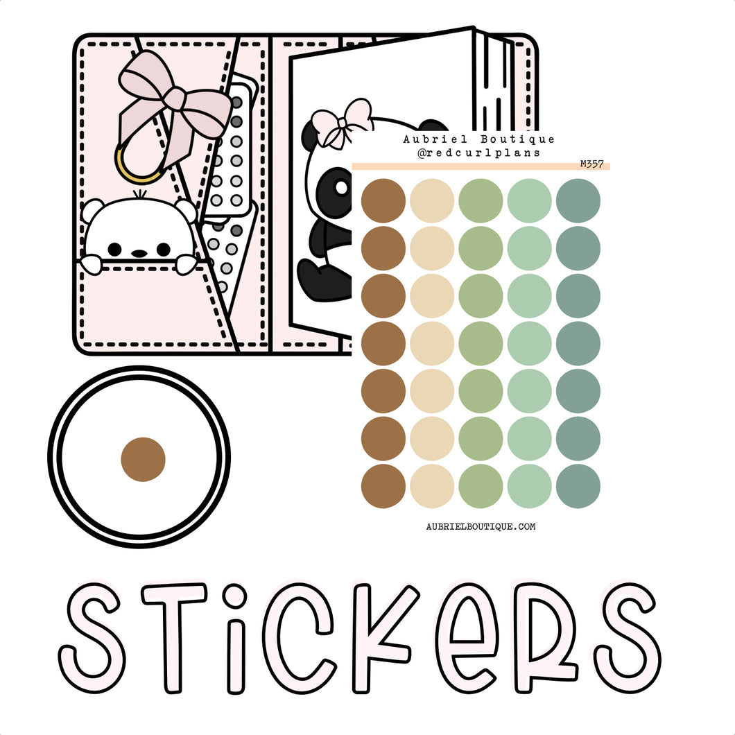 MADDY'S KIT — minimal stickers — M357