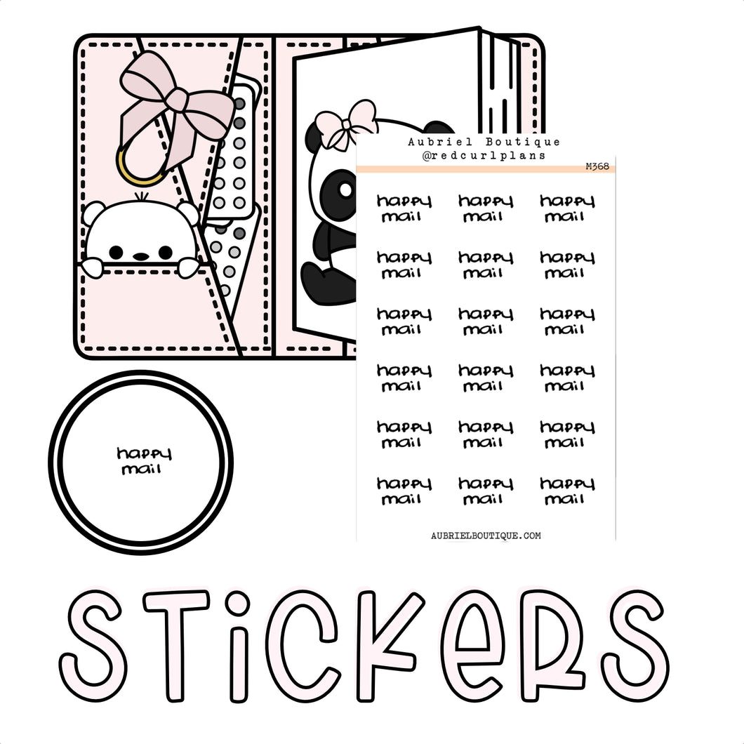 MADDY'S KIT — minimal stickers — M368