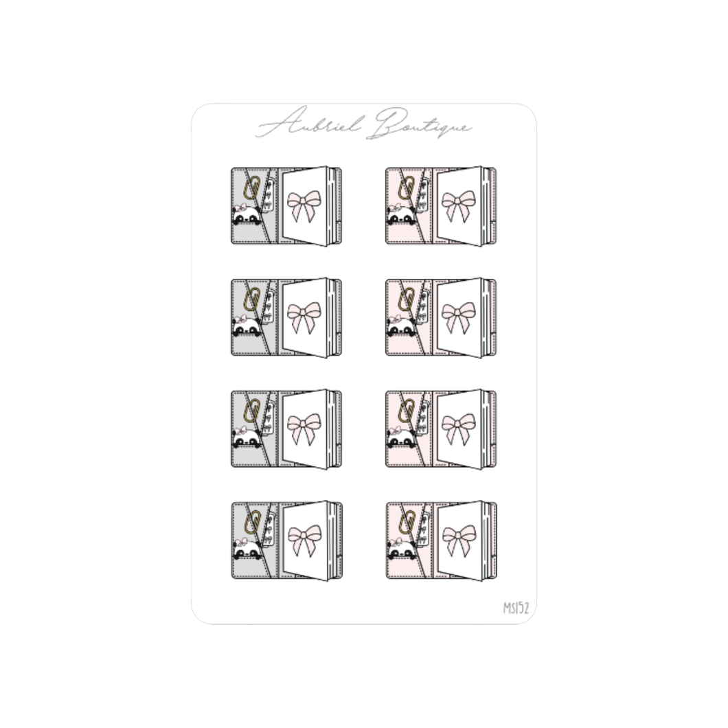 PLANNER, minidee — stickers — MS152