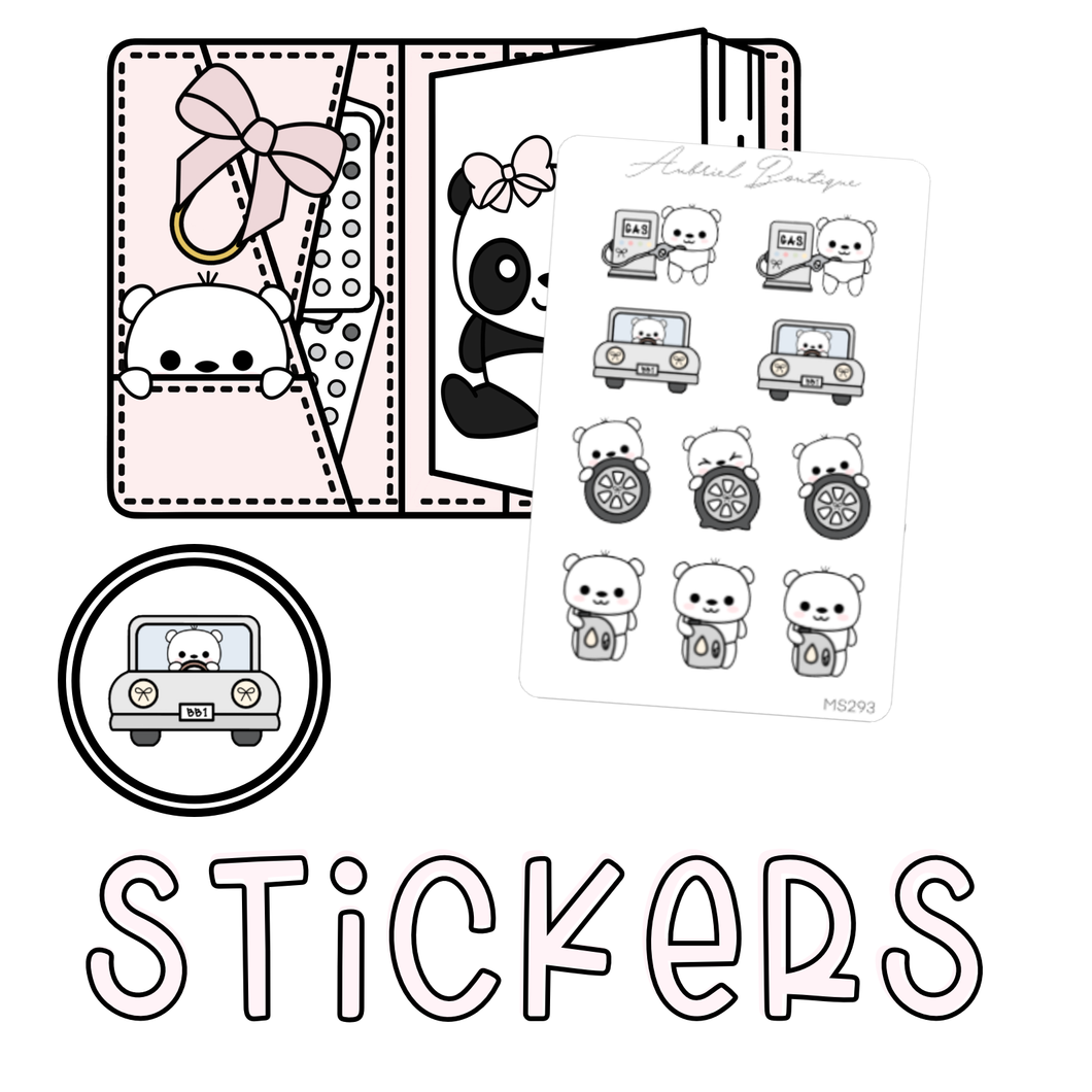 CAR, minidee — stickers — MS293