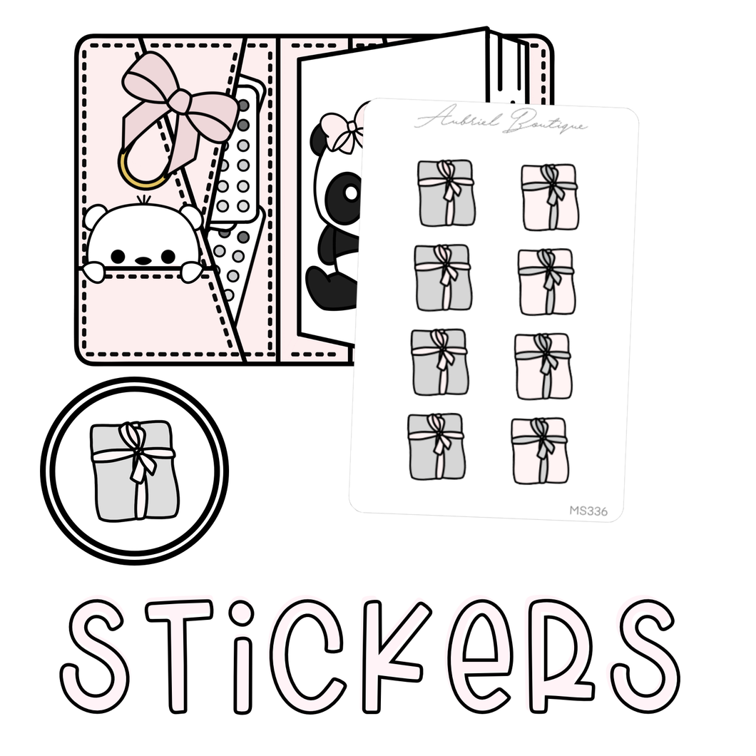 GIFT, minidee — stickers — MS336