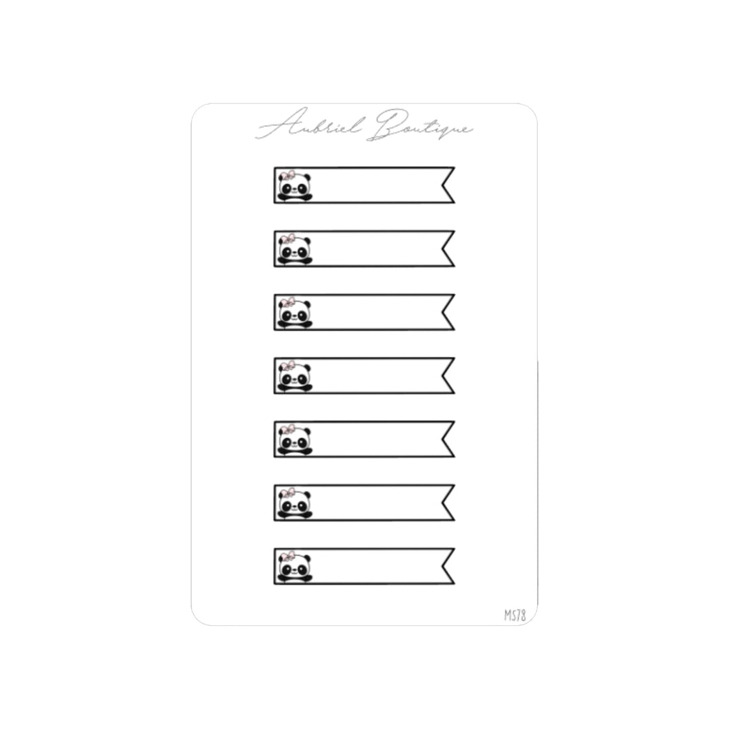 PANDINA FLAGS, minidee — stickers — MS78
